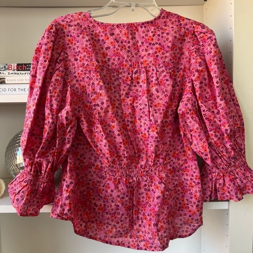 FREE PEOPLE I Found You Printed Floral Top